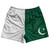 Pakistan Country Flag Rugby Shorts - Green & White