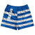Greece Country Flag Rugby Shorts - Blue & White