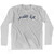 Arabic ??? ????? Soccer Adult Cotton Long Sleeve T-shirt - Grey Heather