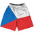 Czech Republic Country Flag Lacrosse Shorts - Blue & White & Red