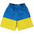 Ukraine Country Flag Lacrosse Shorts - Blue & Yellow