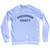Roscommon County Adult Tri-Blend Sweatshirt White Mens Tri-Blend Regular Sweatshirt - White