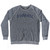 German Fubball Soccer Adult Tri-Blend Sweatshirt - Athletic Grey