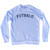 Esperanto Futbalo Soccer Adult Tri-Blend Sweatshirt - White