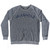 Finnish Jalkapallo Soccer Adult Tri-Blend Sweatshirt - Athletic Grey