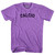 Italian Calcio Soccer Adult Tri-Blend T-shirt - Heather Purple