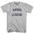 Aikido Legend Adult Cotton T-shirt - Cool Grey