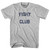 Fight Club Adult Cotton T-shirt Grey Heather