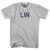LIN Adult Cotton T-shirt - Cool Grey