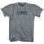 LONG Womens Tri-Blend Junior Cut T-Shirt - Athletic Grey