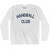 Handball Club Adult Cotton Long Sleeve T-shirt White