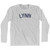 LYNN Adult Cotton Long Sleeve T-shirt - Grey Heather