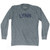 LYNN Adult Tri-Blend Long Sleeve T-shirt - Athletic Grey