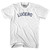 LUCERO Womens Cotton Junior Cut T-Shirt - White