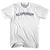 Aluminium  Womens Cotton Junior Cut T-Shirt - White