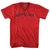 Beryllium  Adult Tri-Blend V-neck T-shirt - Heather Red