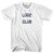 Luge Club Adult Cotton T-shirt White