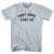 Easy Come Easy Go Adult Cotton T-shirt - Silver