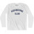 Kickboxing Club Adult Cotton Long Sleeve T-shirt White