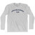 Marathon Swimming Club Adult Cotton Long Sleeve T-shirt Grey Heather