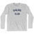 Sailing Club Adult Cotton Long Sleeve T-shirt Grey Heather