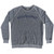 Roentgenium Adult Tri-Blend Sweatshirt - Athletic Grey
