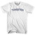 Tungsten Womens Cotton Junior Cut T-Shirt - White