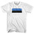 Estonia Country Flag Youth Cotton T-shirt - White