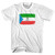 Equatorial Guinea Country Flag Womens Cotton Junior Cut T-Shirt - White