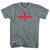 England Country Flag Youth Tri-Blend T-shirt - Athletic Grey England Country Flag Youth Tri-Blend T-shirt - Athletic Grey