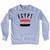 Egypt Country Flag Heritage Adult Tri-Blend Sweatshirt - Heather Grey