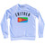 Eritrea Country Flag Heritage Adult Tri-Blend Sweatshirt - White