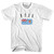 Fiji Country Flag Heritage Adult Cotton T-shirt - White