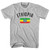 Ethiopia Country Flag Heritage Adult Cotton T-shirt - Grey Heather