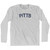 Pitts Adult Cotton Long Sleeve T-Shirt - Grey Heather