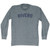 Rivers Adult Tri-Blend Long Sleeve T-Shirt - Athletic Grey
