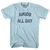 Aikido All Day Adult Cotton T-shirt - Light Blue