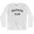 Triathlon Club Adult Cotton Long Sleeve T-shirt White