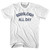 Bobsleigh All Day Womens Cotton Junior Cut T-Shirt - White
