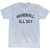 Handball All Day Adult Tri-Blend T-shirt - Athletic White