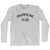 Trampoline Club Adult Cotton Long Sleeve T-shirt Grey Heather