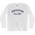 Pentathlon All Day Adult Cotton Long Sleeve T-shirt - White