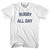 Rugby All Day Youth Cotton T-shirt - White Rugby All Day Youth Cotton T-shirt - White