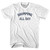 Swimming All Day Youth Cotton T-shirt - White