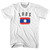 Laos Country Flag Heritage Youth Cotton T-shirt - White Laos Country Flag Heritage Youth Cotton T-shirt - White