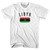 Libya Country Flag Heritage Adult Cotton T-shirt - White