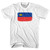 Liechtenstein Country Flag Womens Cotton Junior Cut T-Shirt - White