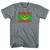 Mauritania Country Flag Adult Tri-Blend T-shirt - Athletic Grey