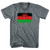 Malawi Country Flag Adult Tri-Blend V-neck T-shirt - Athletic Grey