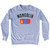Mongolia Country Flag Heritage Adult Tri-Blend Sweatshirt - Heather Grey